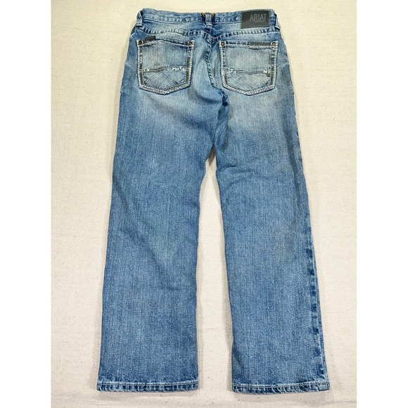 ARIAT Men's 32 M2 SHASTA Relaxed Stirling Boot Cut Jeans Ranch Work Wear - Picture 7 of 9